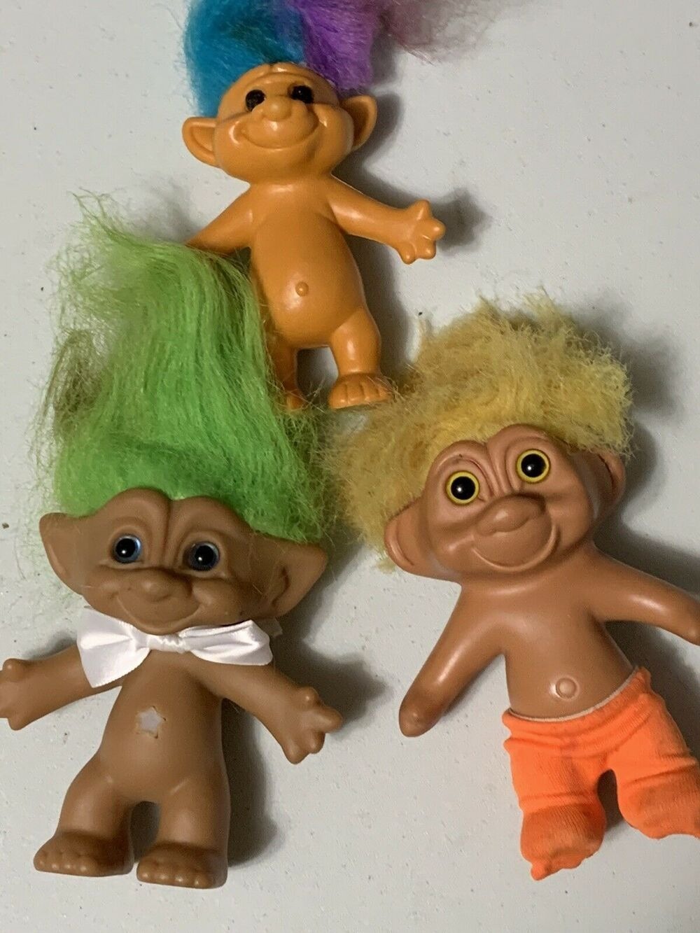 Vintage Troll Doll Mixed Lot Ace Acme T.N.T